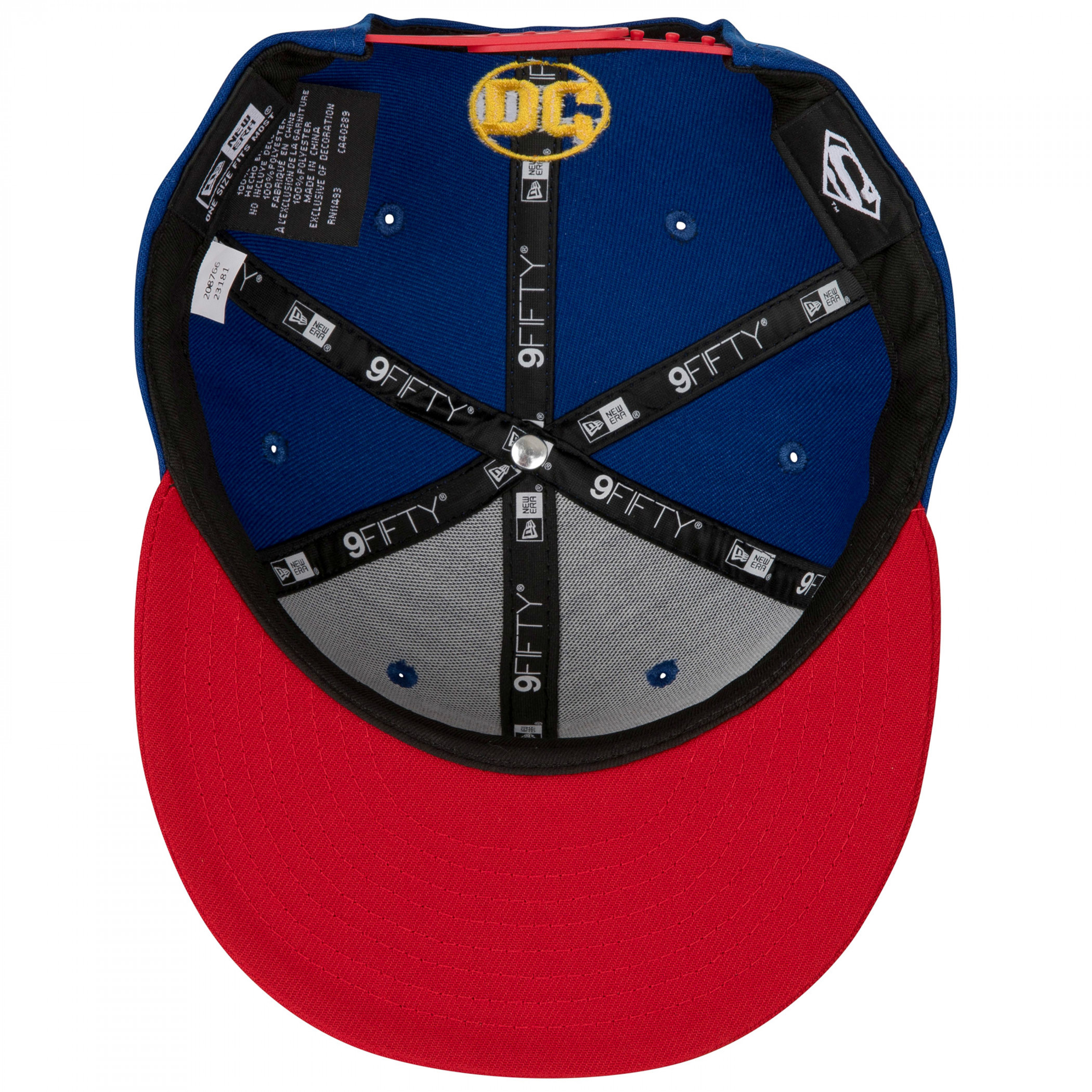 Superman Classic Logo New Era 9Fifty Adjustable Hat